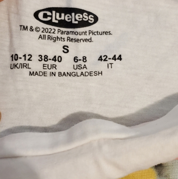 Clueless baggy short tee - Picture 3 of 4